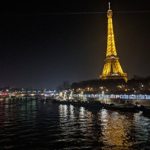 Eiffel Tower at Night