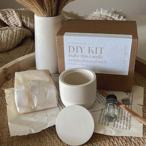 Inside our do it yourself candle making kit is a treasure trove of high-quality materials and tools that we use at Studio Akiyo to handcrafted our candles.  A perfect blend of creativity, craftsmanship, and relaxation all in one delightful package.