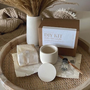 Inside our do it yourself candle making kit is a treasure trove of high-quality materials and tools that we use at Studio Akiyo to handcrafted our candles.  A perfect blend of creativity, craftsmanship, and relaxation all in one delightful package.