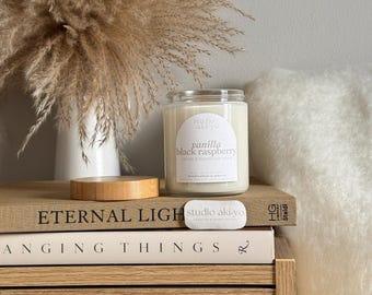 Glass Jar Soy Candle | Choose Your Scent 8oz | Handmade Clean Burning Candle | Aromatherapy