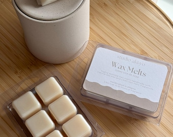 Sea Salt Sage Wax Melts | Relaxing Home Scent, Spa Like Cozy Fragrance, Highly Scented