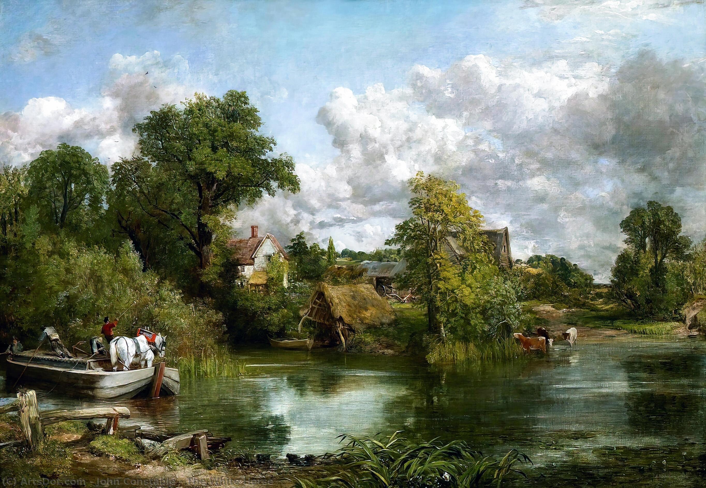 The White Horse, 1819 by John Constable Painting Poster Print Etsy