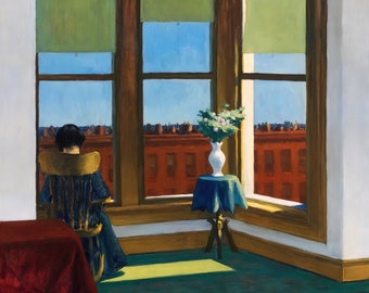 Room in Brooklyn Edward Hopper Painting Poster Print