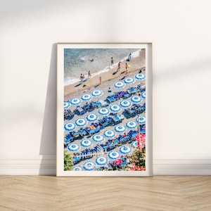 Amalfi Coast Print | Positano Print | Gallery Wall Art | Digital Print | Downloadable Art | Italy Art