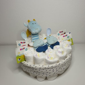 Diaper cake dragon boy