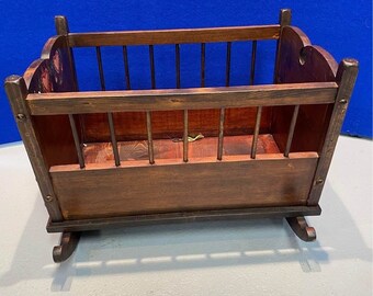unfinished doll cradle
