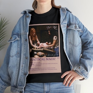 Practical magic tee, movie graphic tee, fall in love whenever you can, womens tee, mens tee, fall TShirt, witch shirt, Halloween clothing