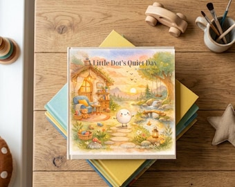 Children's Book Printable | Gentle Bedtime Story, Calm Down PDF (Digital Download)