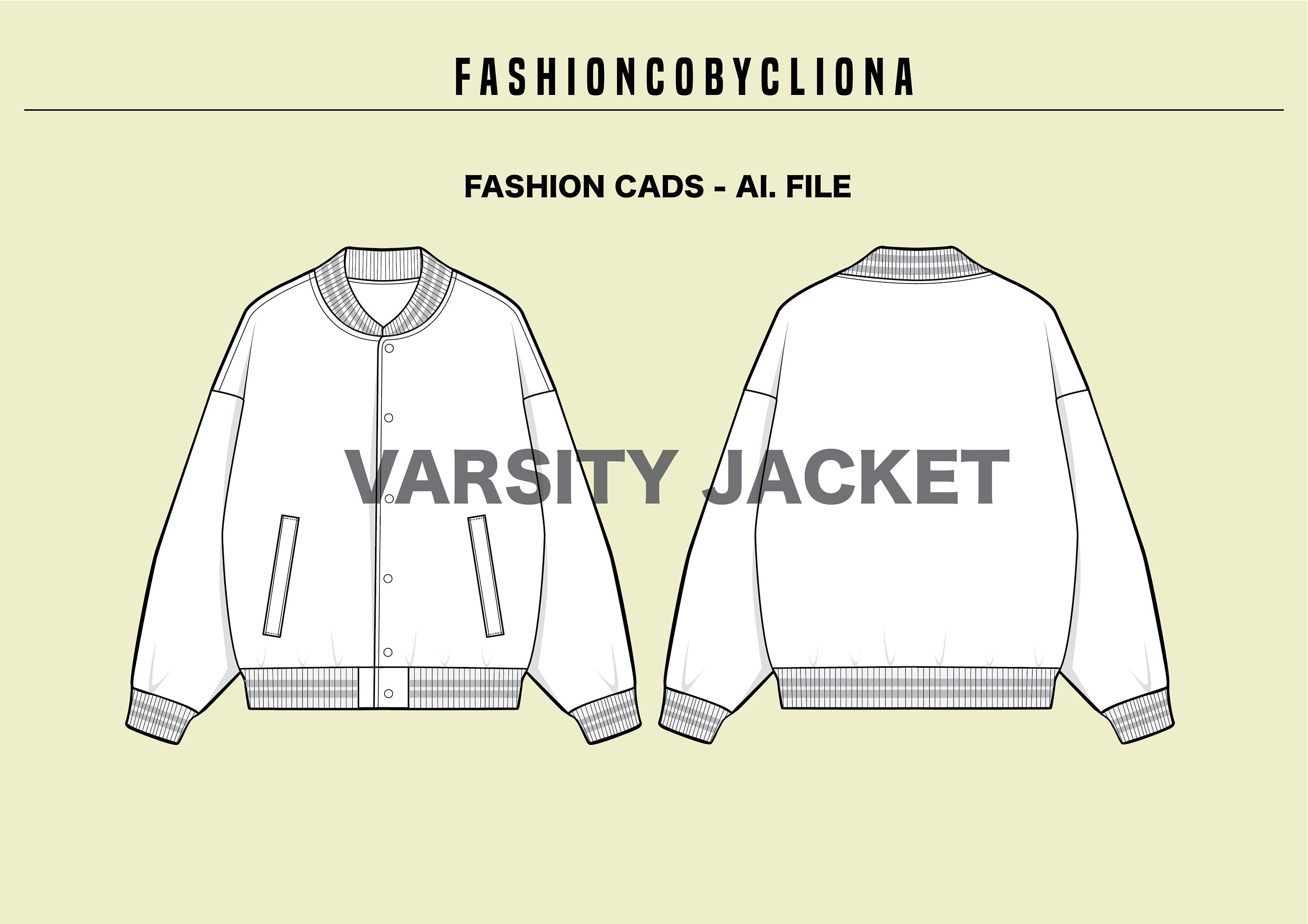 Varsity Jacket Template Free | lupon.gov.ph