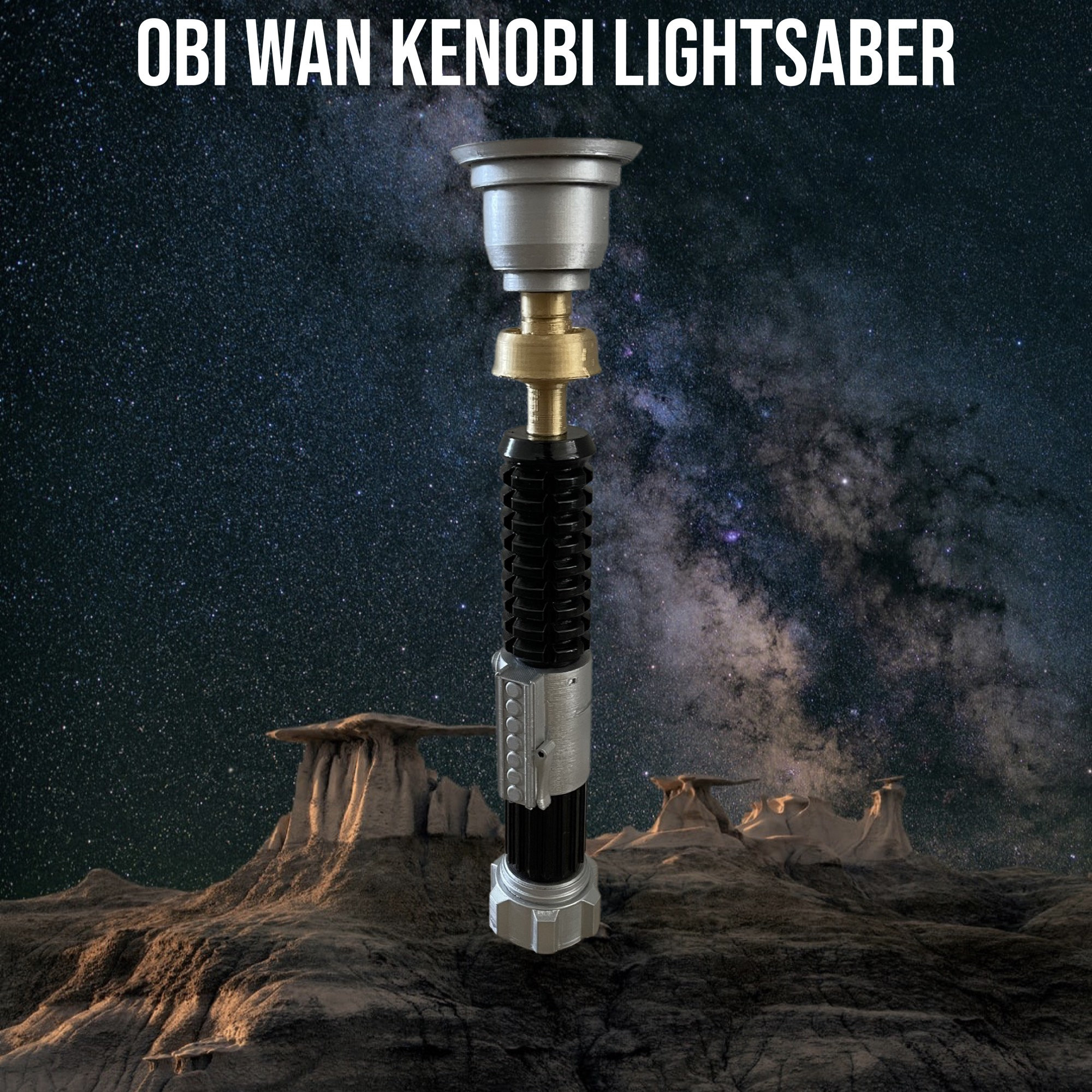 Lightsaber Vase Sculpture Starwars3dmodels 30cm Resin Model