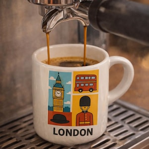 Aanpasbare espressomok/beker