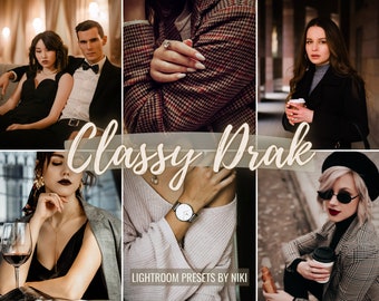 5 préréglages mobiles Lightroom, préréglage d'influenceur, préréglage Instagram, préréglages Lightroom, préréglages pour mobile et bureau, préréglages élégants