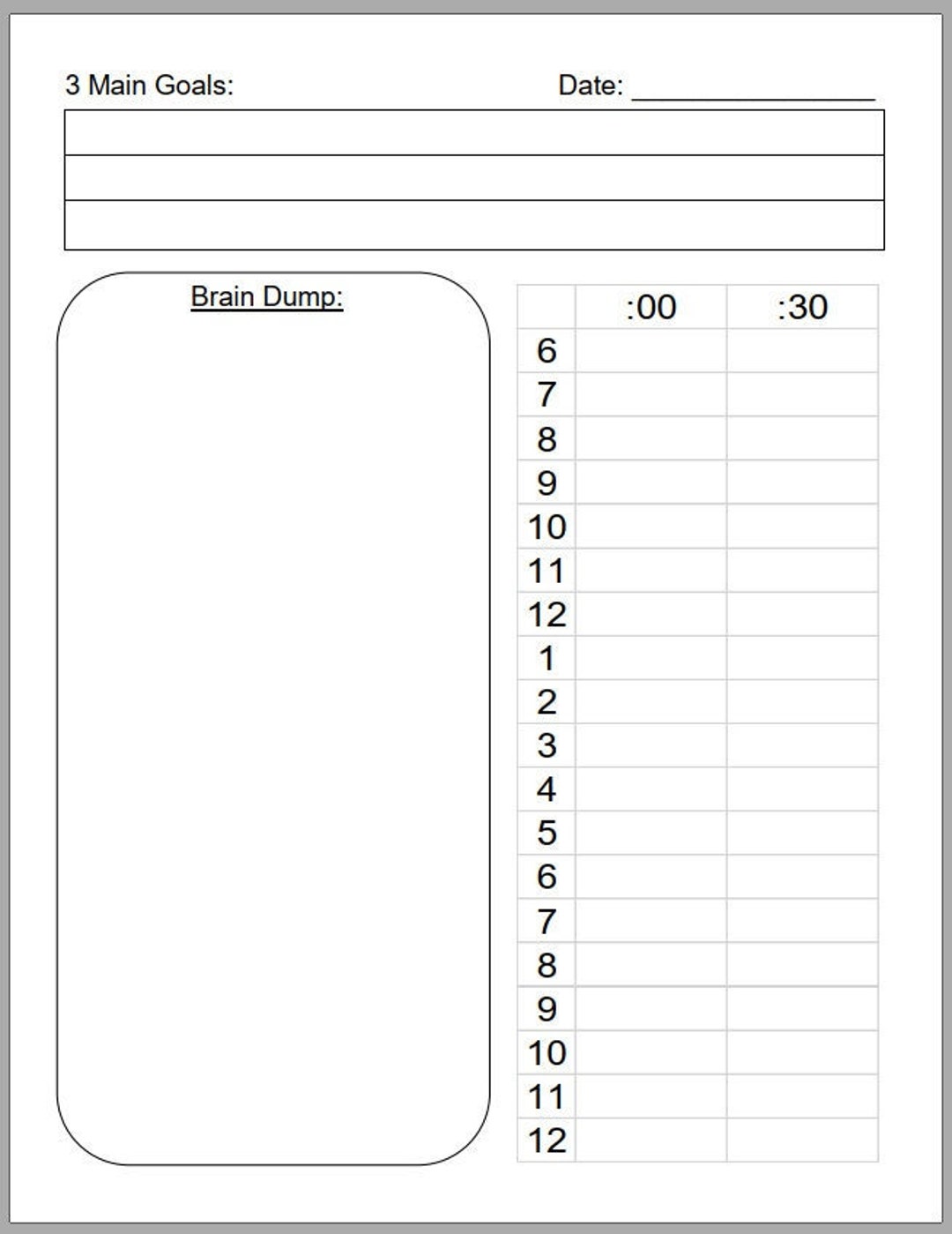 time-boxing-printable-template-entrepreneur-daily-planner-instant