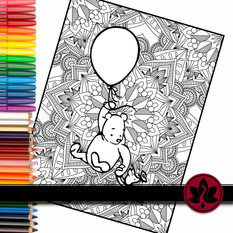 Winnie-the-pooh Coloring Book, Classic Pooh Coloring Pages, Coloring