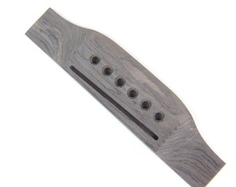 General Acoustic Guitar Bridge Ersatz "M" Stil, Unbekannter Hartholz