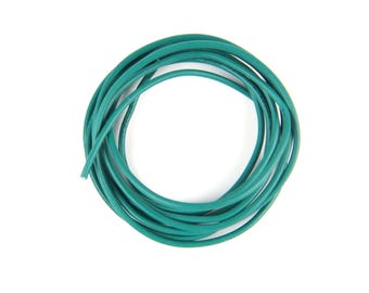 6-Foot Single conductor Shielded Guitar Circuit Wire 28 AWG, Green