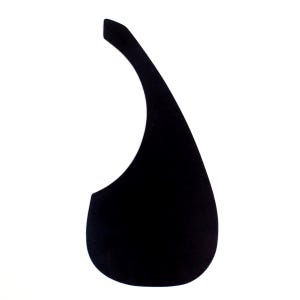 Självhäftande tunt plektrumskydd för akustisk gitarr i Yamaha-stil, svart