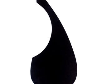 Self-Stick Thin Pickguard for Yamaha Style Acoustic Guitar, black