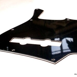 Golpeador de repuesto para bajo Jazz Bass de 4 cuerdas JB, 3 capas, negro imagen 3