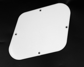 Plastic Guitar Cavity Cover Backplate for Lp style electric guitar,  1ply White