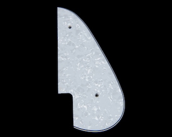 Custom Gitaar Pickguard Voor Gretsch G5210, 4ply White pearloid