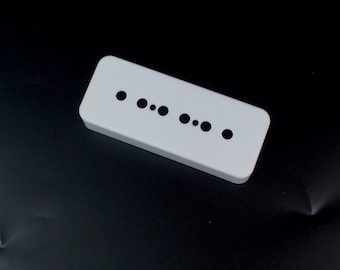 Replacement p90 Soap-bar Guitar Pickup Cover, White