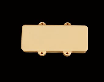 Double J style Humbucker Bass Guitar Pickup cover, 96mm Cream