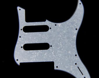 Custom Guitar Pickguard For YAMAHA Pacifica 112V PAC112V, 4Ply White Pearloid