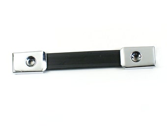 7"/ 180mm Amp handle strap for amplifier speaker cabinet, Black&Chrome buckles