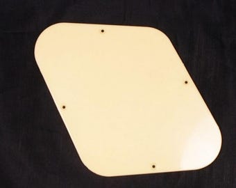 Plastic Guitar Cavity Cover Backplate for Lp style electric guitar,  1ply Cream