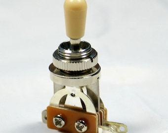 3 Way Toggle Switch Pickup Selector for Electric Guitar (Various Colors)