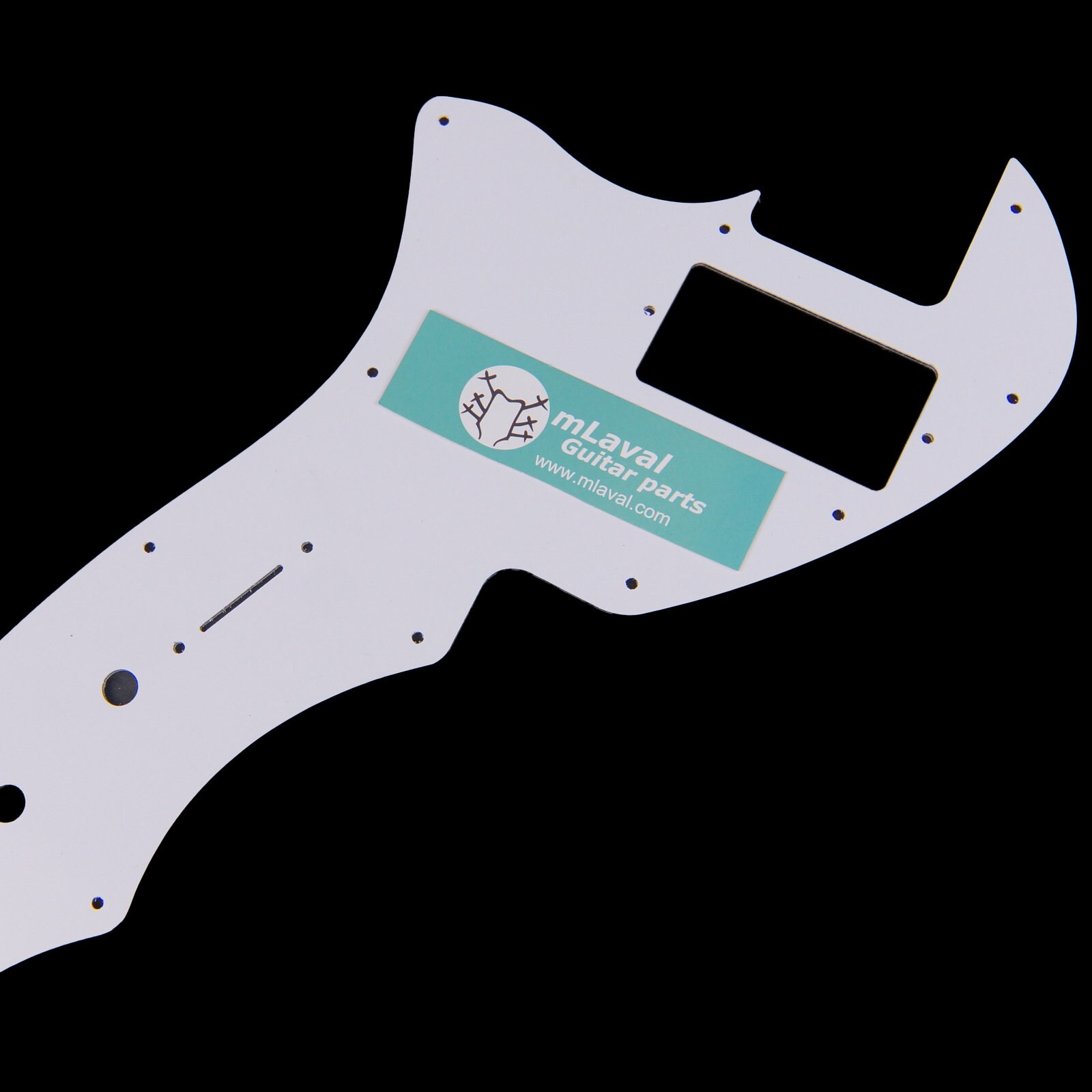 Schlagbrett Für 69 Telecaster Thinline Gitarren – 3-lagig, Kratzfest, In Weiß/schwarz/mint Optional