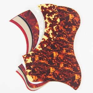 Självhäftande tunt plektrumskydd för akustisk gitarr Style-3, (olika färger)