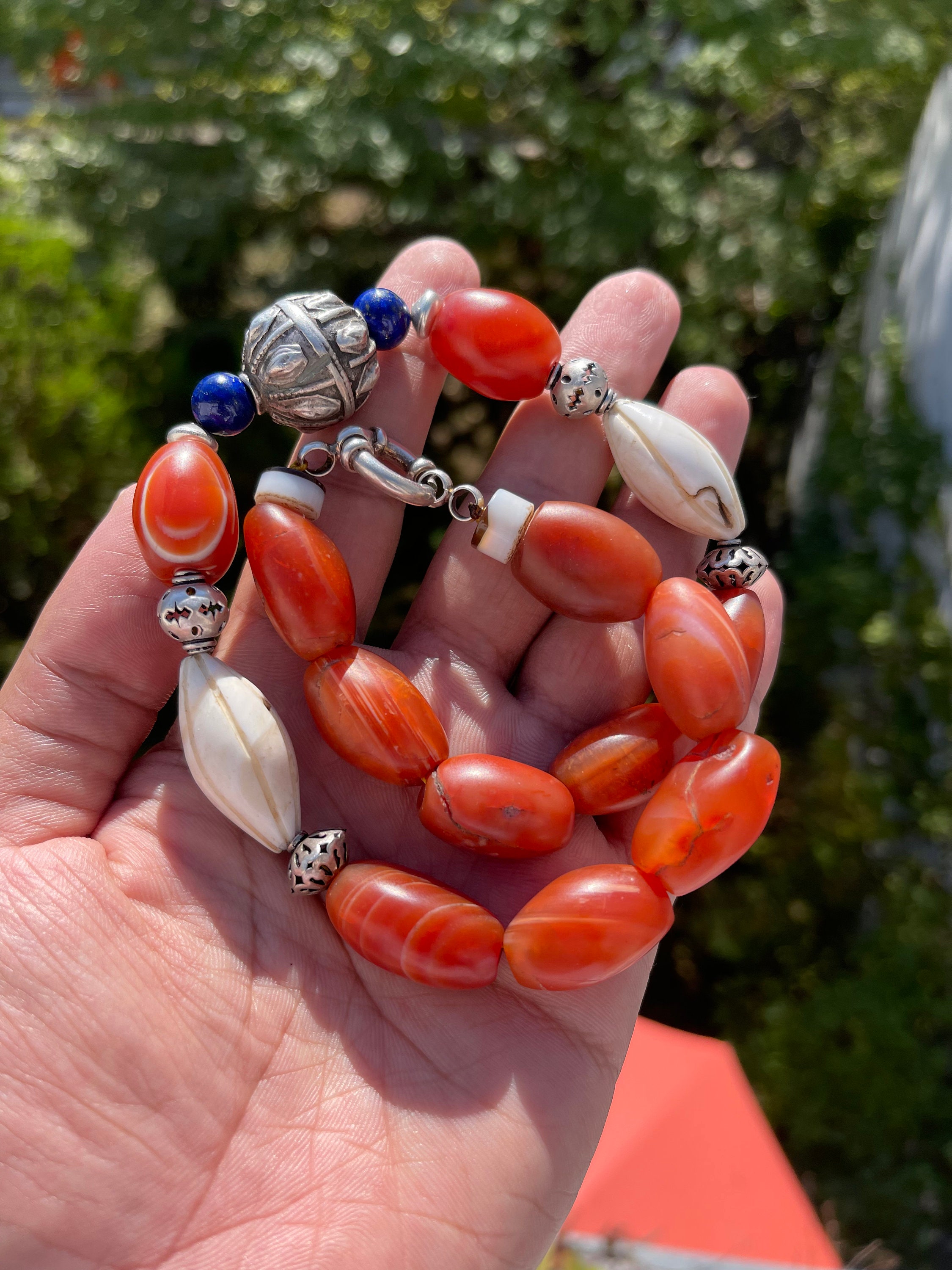 ◎Antique carnelian カーネリアン 紅玉髄 水っぽく Pema Raka
