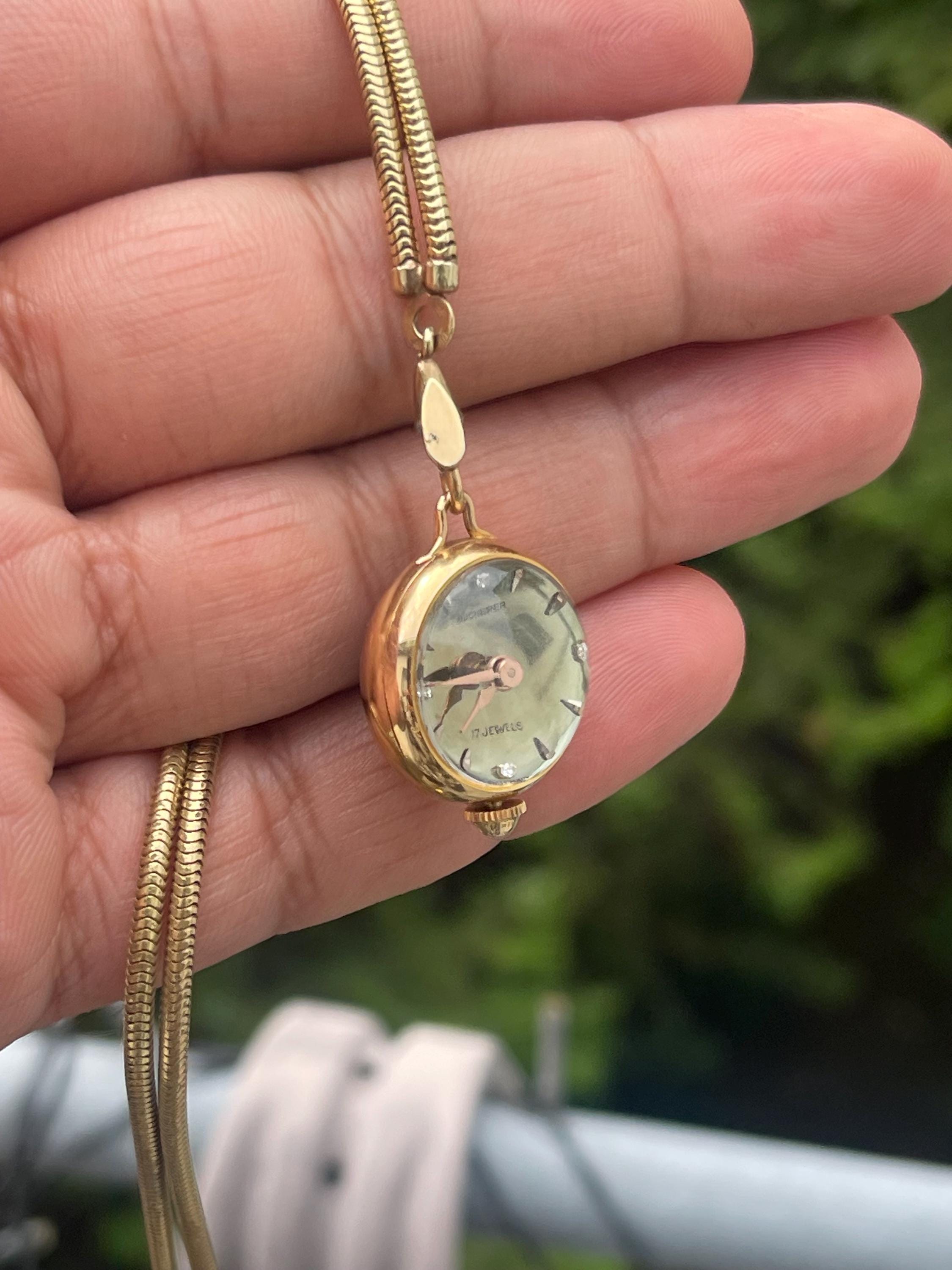 ブッヘラー(スイス)ペンダント時計 ブッヘラー(スイス)ペンダント時計 BUCHERER ブッヘラー 懐中