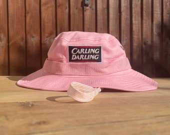 Carling Darling Embroidered Boonie Hat - Festival Bucket / Summer Rave Hat