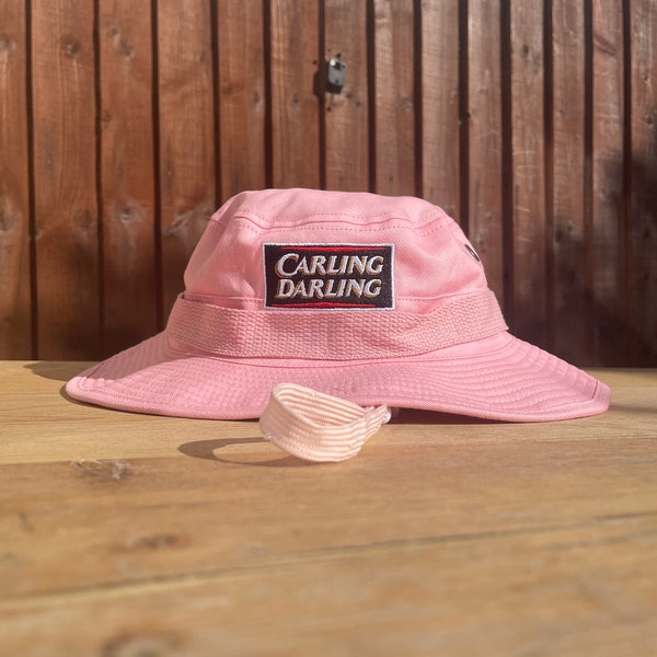 Carling Darling Embroidered Boonie Hat - Festival Bucket / Summer Rave Hat