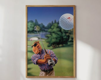 camel cigarettes golf bag Vintage Joe Smokin Joe Cigarette Soft Blue Embroidered Carry Joe Camel - Golf -
