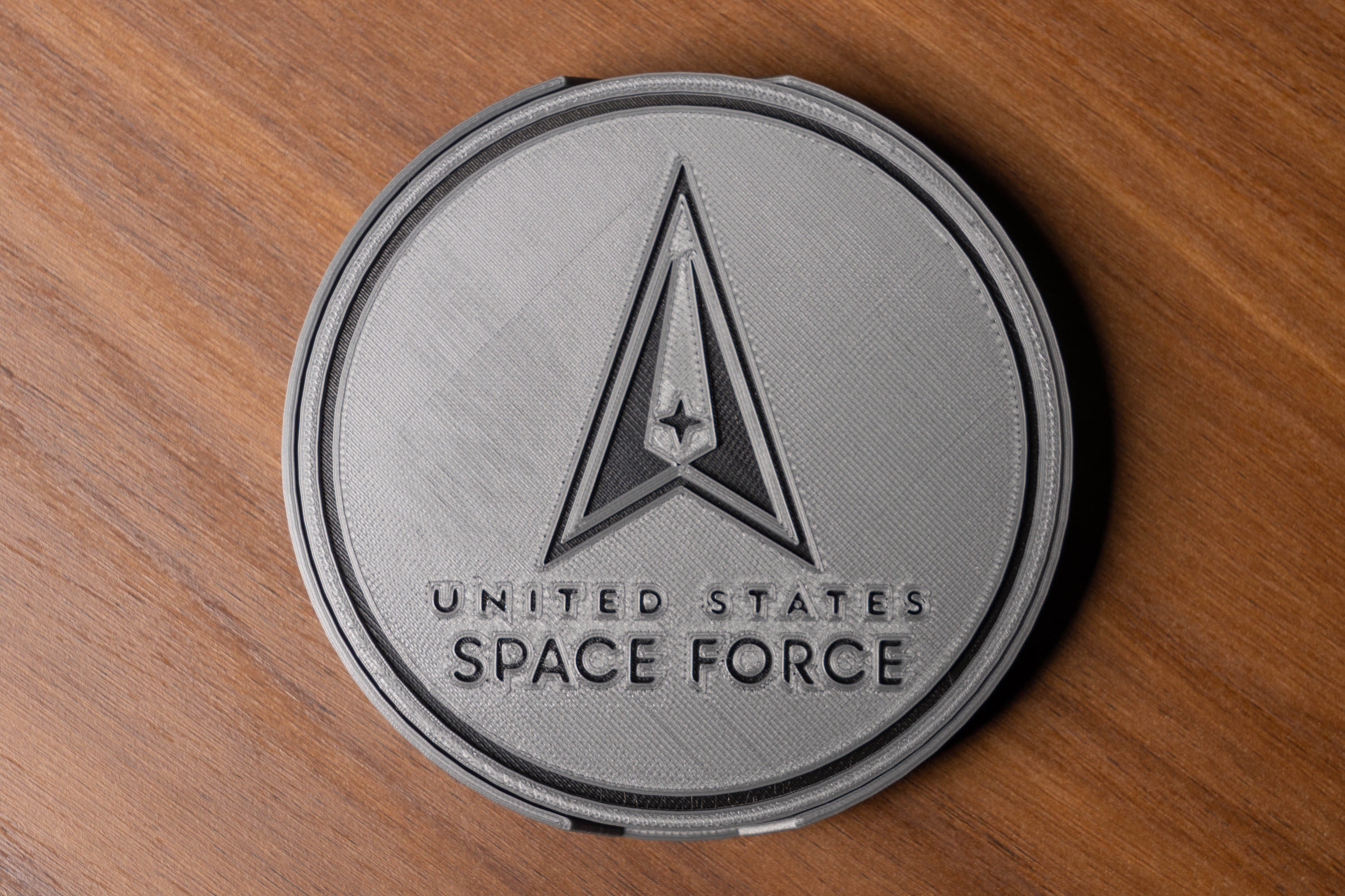 ピンバッジ UNITED STATES SPACE FORCE IDENTIFICATION BADGE PIN SPACE SECURITY VET 