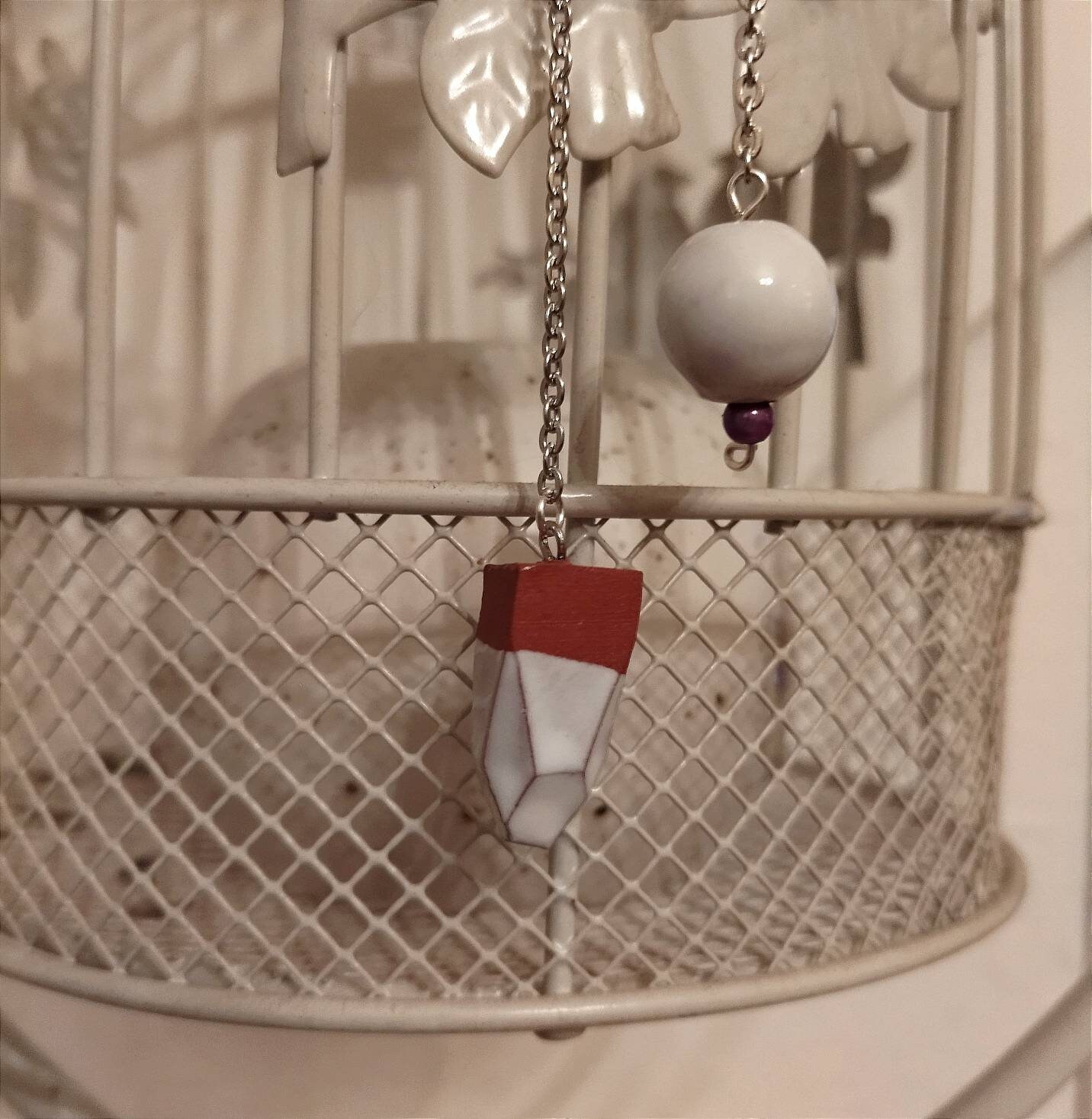 Pendule Artisanat d'art Pièce Unique en Grès de Noron Terre Normande