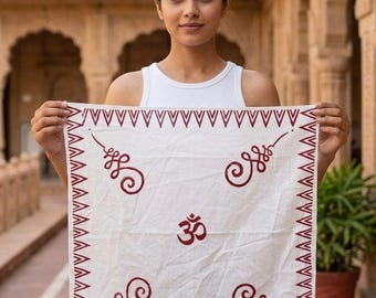 Hand Block Print Cotton Bandana - Rudra Bandana