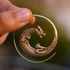 Dragon Earrings - Crystal Heal