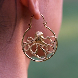 Octopus Earrings