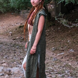 Agrona Long Shrug - Crystal Heal