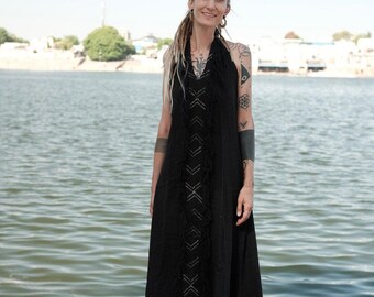 boho fringe maxi dress black product info and reviews Champagne Soft Satin Spaghetti Straps Cowl Neck Tea-Length Long Brides   MarryLover