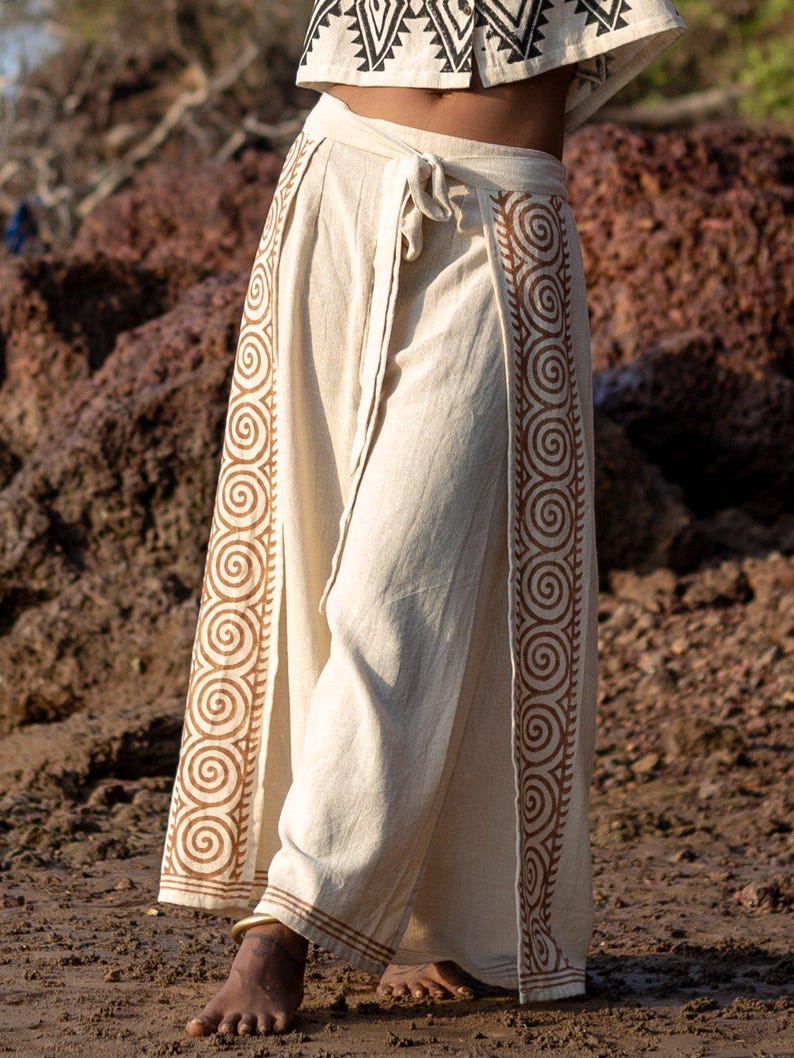 Fisherman Wrap Pants - Crystal Heal
