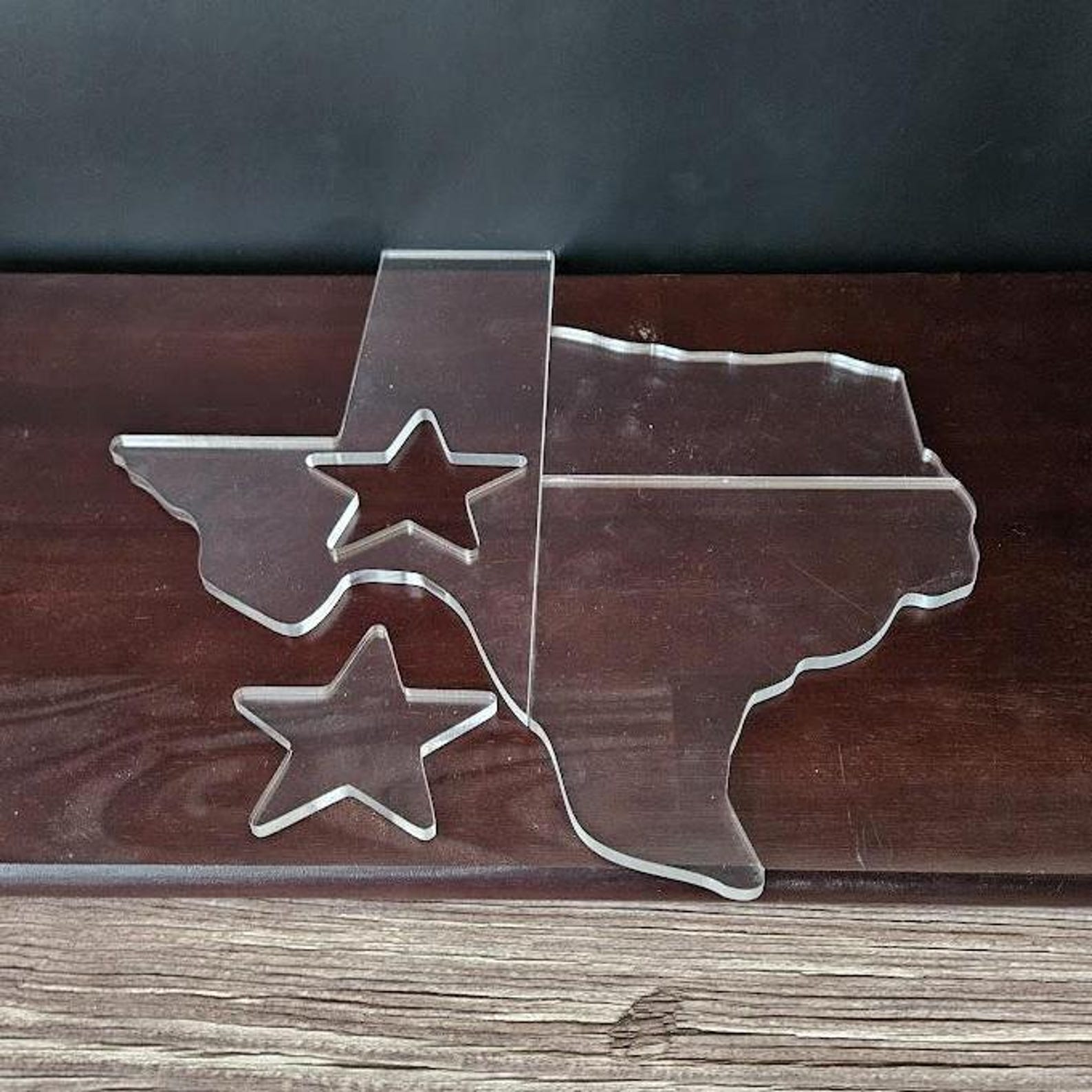 Acrylic Texas Flag Shaped Router Template - Etsy