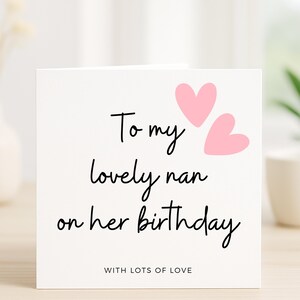 Tarjeta de cumpleaños para mi querida abuela, tarjeta de cumpleaños para la querida abuela, tarjeta de cumpleaños para la abuela, tarjetas de cumpleaños para ella, tarjeta para la abuela