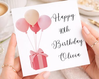 Tiwoca regalo per il 40° compleanno – Spilla rossa e bianca con il numero  40 in stile cartello stradale – addobbi originali e idee regalo divertenti per uomo e donna