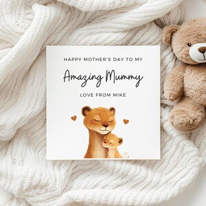 Niedliche Muttertagskarte, Muttertagsgeschenk, Muttertagskarten für Mama, alles Gute zum Muttertag, Mamagedichtkarte, Muttertag, für Mama, erstaunliche Mama